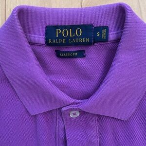 Ralph Lauren Classic Purple Polo Shirt